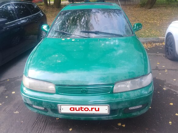 1994 Mazda 626 IV (GE), зелёный, 138000 рублей