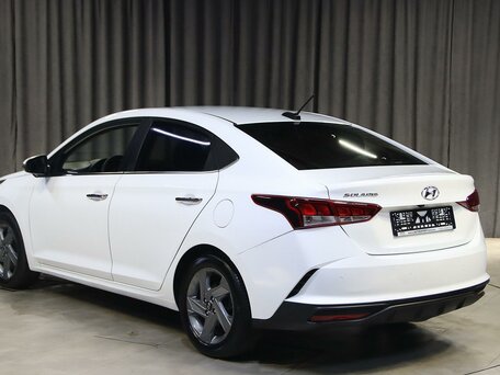 2020 Hyundai Solaris II Рестайлинг, белый, 1199000 рублей, вид 4
