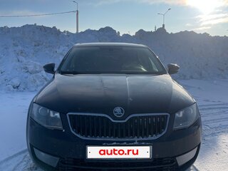 2014 Skoda Octavia III (A7), чёрный, 1070000 рублей, вид 2