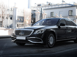 2015 Mercedes-Benz Maybach S-Класс 500 I (X222), чёрный, 4995000 рублей, вид 1
