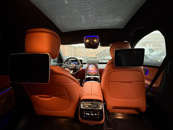 2025 Mercedes-Benz S-Класс 500 Long 4MATIC VII (W223), чёрный, 14090000 рублей - вид 16