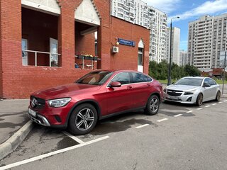 2020 Mercedes-Benz GLC Coupe 220 d I (C253) Рестайлинг, красный, 4400000 рублей, вид 4