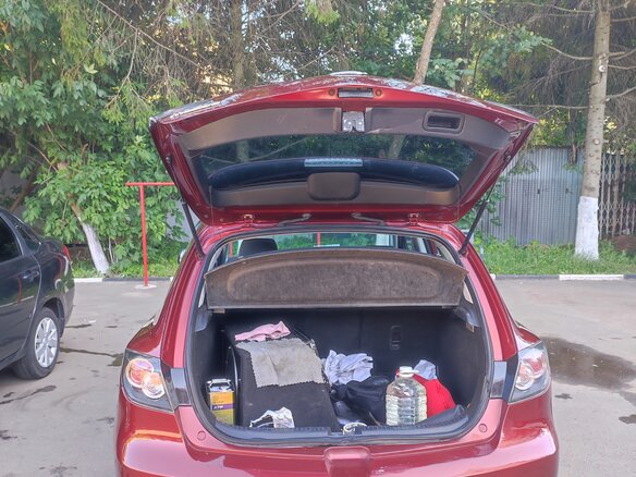 2008 Mazda 3 I (BK) Рестайлинг, красный, 600000 рублей - вид 12