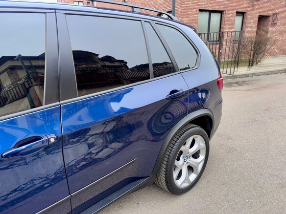 2013 BMW X5 35i II (E70) Рестайлинг, синий, 2550000 рублей - вид 6