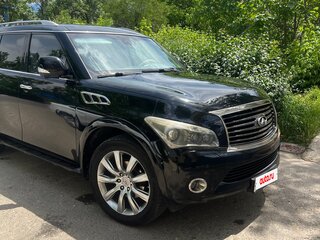 2012 Infiniti QX56 II, чёрный, 1700000 рублей, вид 4