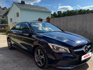 2017 Mercedes-Benz CLA 200 I (C117, X117) Рестайлинг, синий, 1710000 рублей, вид 2