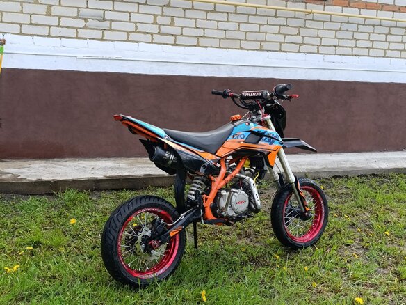 2024 Kayo Evolution YX140EM, красный, 40000 рублей - вид 2