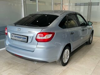 2015 Lada (ВАЗ) Granta I, голубой, 349000 рублей, вид 4