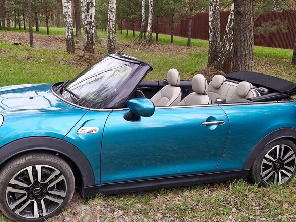 2021 Mini Cabrio Cooper S III Рестайлинг 2, голубой, 3099000 рублей - вид 18