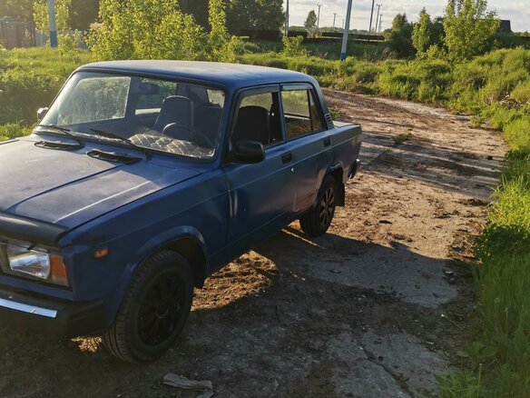 2009 Lada (ВАЗ) 2105, синий - вид 1