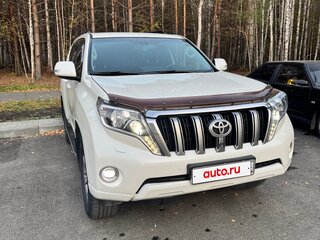 2015 Toyota Land Cruiser Prado 5-speed 150 Series Рестайлинг 1, белый, 2800000 рублей, вид 2