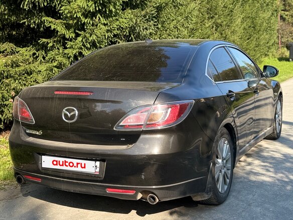 2008 Mazda 6 II (GH), чёрный, 690000 рублей - вид 4