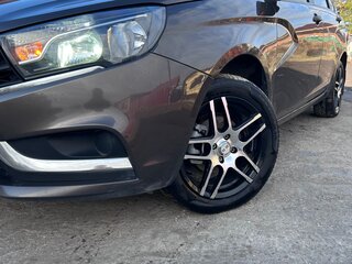 2017 Lada (ВАЗ) Vesta I, коричневый, 750000 рублей, вид 1