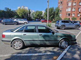 1992 Audi 80 V (B4), зелёный, 280000 рублей, вид 4