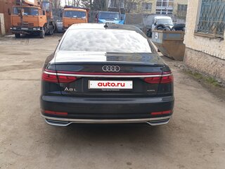 2021 Audi A8 Long 55 TFSI IV (D5), чёрный, 7800000 рублей, вид 4