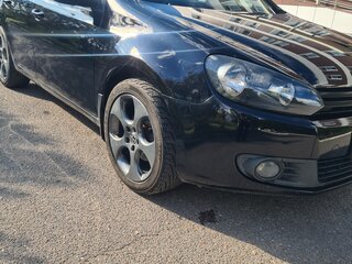 2012 Volkswagen Golf VI, чёрный, 865000 рублей, вид 1
