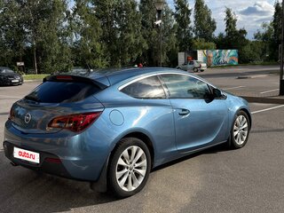 2013 Opel Astra GTC J Рестайлинг, голубой, 830000 рублей, вид 3
