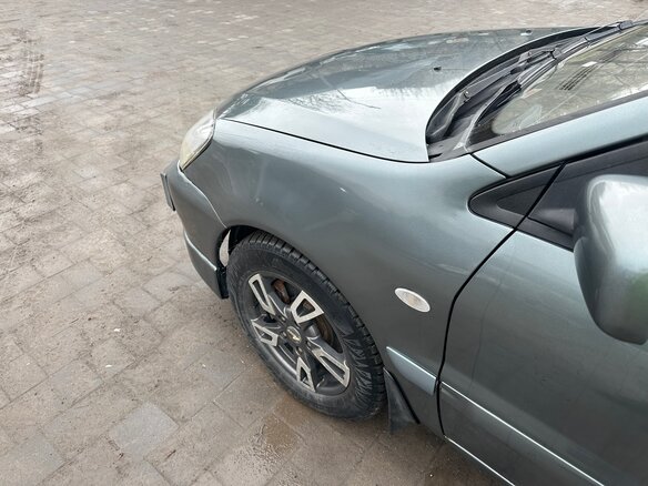 2005 Mitsubishi Lancer IX Рестайлинг, серый, 320000 рублей - вид 5