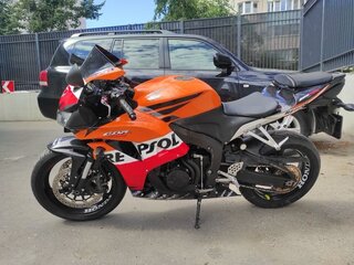 2009 Honda CBR 600RR, оранжевый, 670000 рублей, вид 4