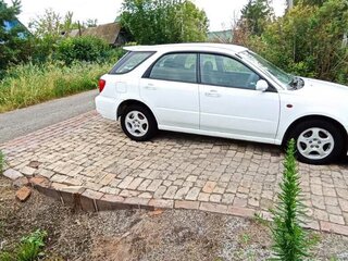 2001 Subaru Impreza II, белый, 380000 рублей, вид 4