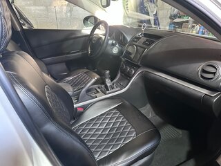 2011 Mazda 6 II (GH) Рестайлинг, белый, 1130000 рублей, вид 5
