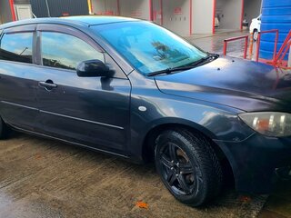 2007 Mazda 3 I (BK) Рестайлинг, чёрный, 350000 рублей, вид 2