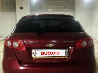 2008 Chevrolet Lacetti I, красный, 530000 рублей, вид 4