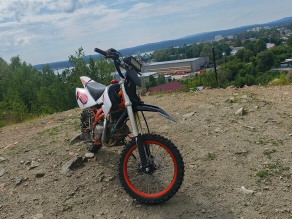 2022 Kayo Evolution YX140EM, белый, 70000 рублей - вид 3