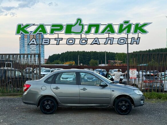 2013 Lada (ВАЗ) Granta I, серый - вид 4