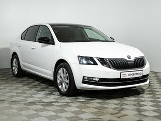 2017 Skoda Octavia III (A7) Рестайлинг, белый, 1749700 рублей, вид 3