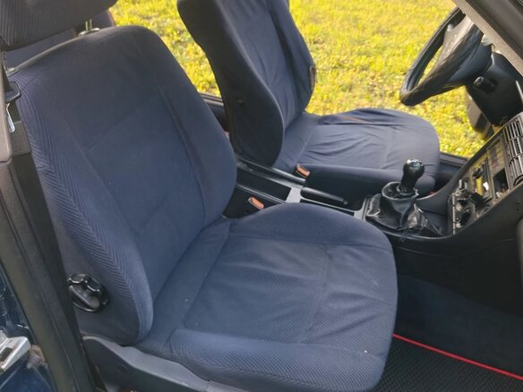 1992 Audi 100 IV (C4), синий, 165000 рублей - вид 17