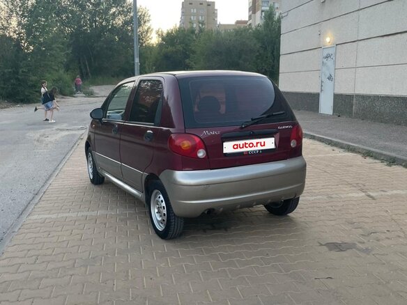 2005 Daewoo Matiz Best I Рестайлинг, пурпурный, 220000 рублей - вид 5