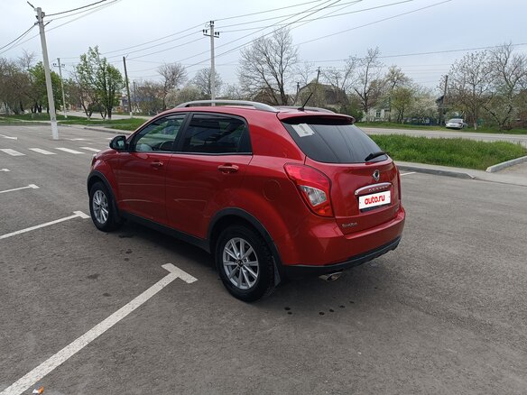 2013 SsangYong Actyon II Рестайлинг, красный - вид 8