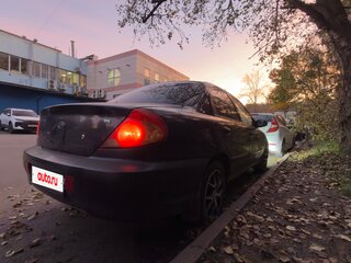 2006 Kia Spectra I Рестайлинг 2, чёрный, 310000 рублей, вид 4