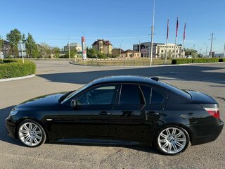 2009 BMW 5 серии 535d V (E60/E61) Рестайлинг, чёрный, 1750000 рублей, вид 5