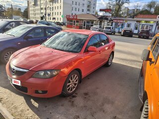 2007 Mazda 3 I (BK) Рестайлинг, красный, 270000 рублей, вид 4