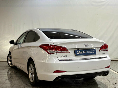 2013 Hyundai i40 I, белый, 840000 рублей, вид 3
