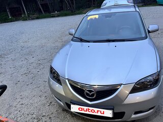 2007 Mazda 3 I (BK) Рестайлинг, серебристый, 800000 рублей, вид 1