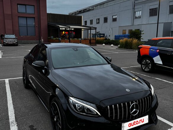 2018 Mercedes-Benz C-Класс 200 IV (W205), чёрный - вид 1