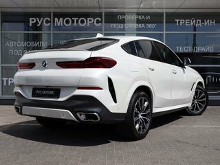 2020 BMW X6 30d III (G06), белый, 7450000 рублей, вид 3