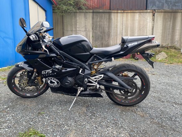 2006 Triumph Daytona 675, чёрный, 550000 рублей - вид 1