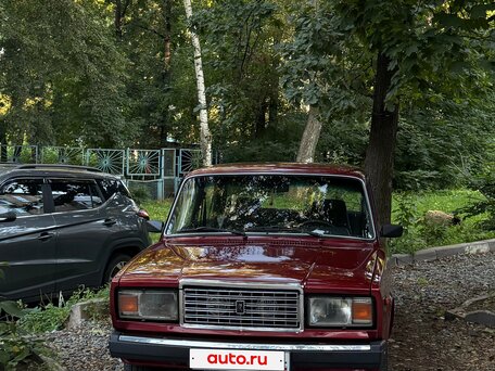 2007 Lada (ВАЗ) 2107, красный, 230000 рублей, вид 1