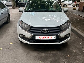 2021 Lada (ВАЗ) Granta I Рестайлинг, белый, 710000 рублей, вид 1