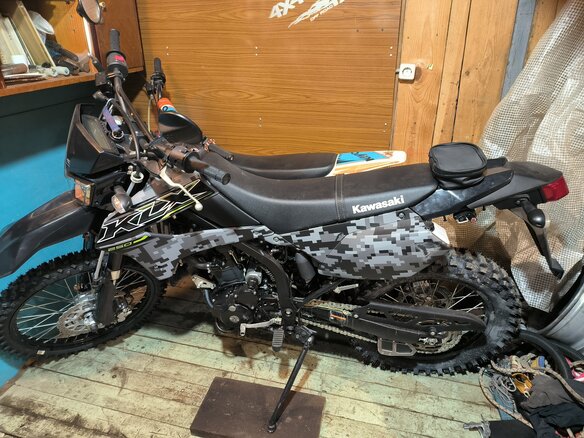 2019 Kawasaki KLX 250, чёрный, 600000 рублей - вид 10