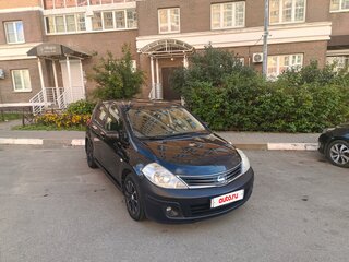 2012 Nissan Tiida Latio I, чёрный, 495000 рублей, вид 3