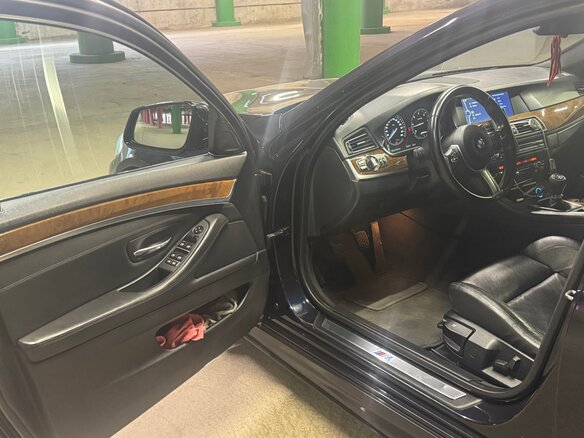 2011 BMW 5 серии 530d VI (F10/F11/F07), синий, 2500000 рублей - вид 8