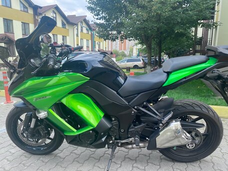 2014 Kawasaki Z 1000SX, зелёный, 700000 рублей, вид 3