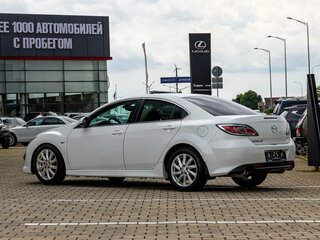 2010 Mazda 6 II (GH) Рестайлинг, белый, 925000 рублей, вид 4