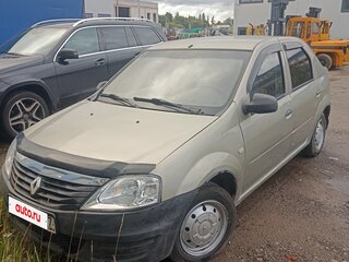 2012 Renault Logan I Рестайлинг, бежевый, 300000 рублей, вид 1