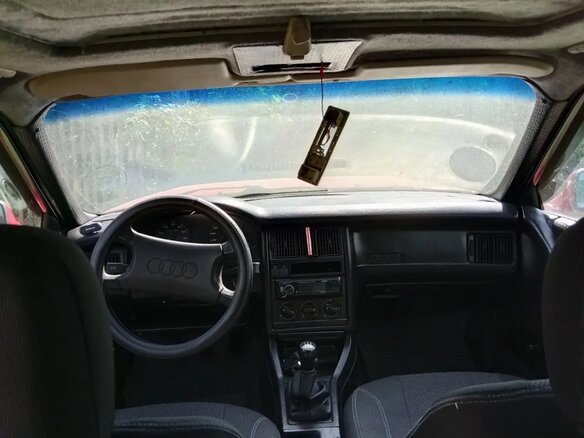 1989 Audi 80 IV (B3), красный, 110000 рублей - вид 5